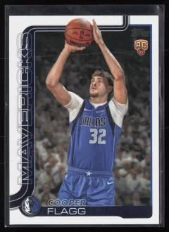 2025 2025-26 Topps Cooper Flagg Basketball card front — Card Source Canada