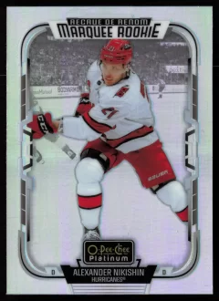 2025 2025-26 O-Pee-Chee Platinum Alexander Nikishin Hockey card front — Card Source Canada