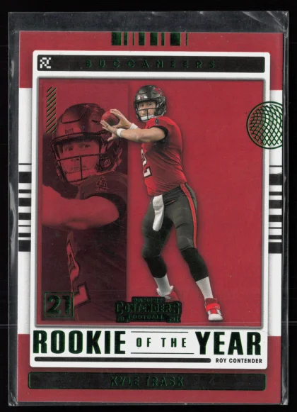 2021 2021 Panini Contenders Kyle Trask Football card — Front