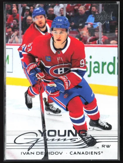2025 2025-26 Upper Deck Ivan Demidov Hockey card — Front