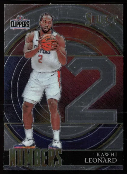 2021 2021-22 Panini Select Kawhi Leonard Basketball card — Front