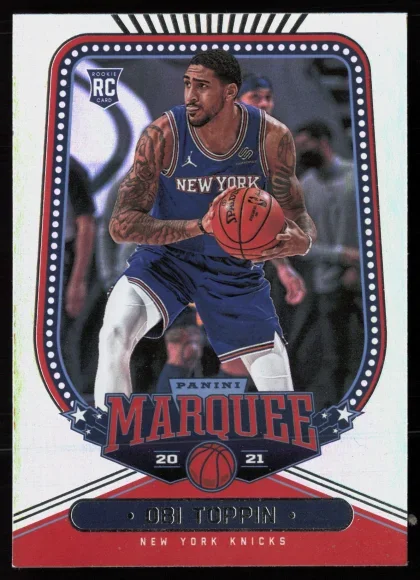 2020 2020-21 Panini Chronicles Obi Toppin Basketball card — Front