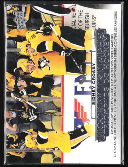 2022 2022-23 Upper Deck Tim Hortons Sidney Crosby Hockey card — Front