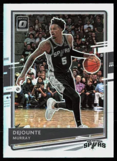 2020 2020-21 Donruss Optic Dejounte Murray Basketball card front — Card Source Canada