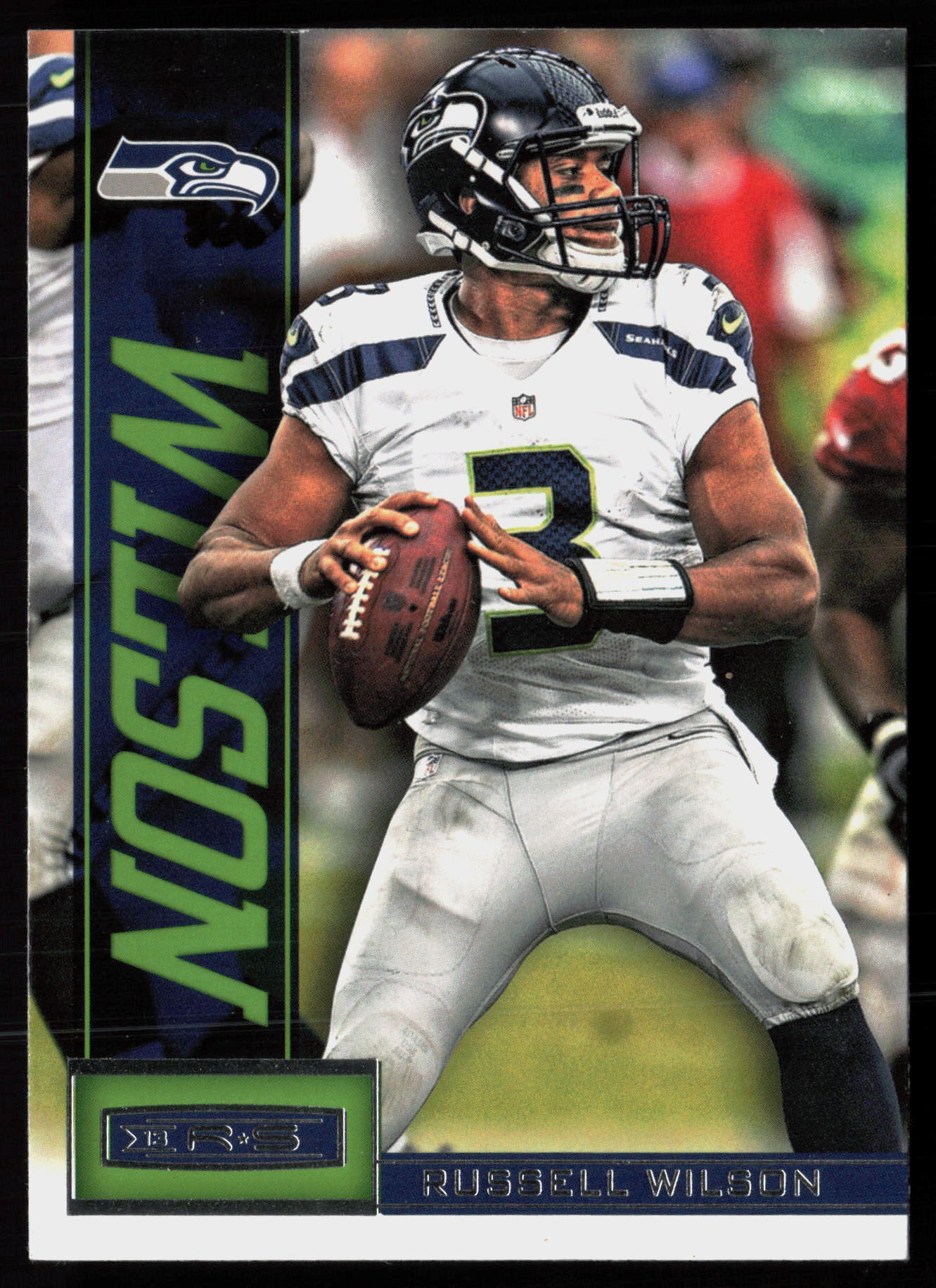 2013 2013 Panini Rookies & Stars Russell Wilson Football card front — Card Source Canada
