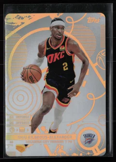 2025 2025-26 Topps Match Attax Shai Gilgeous-Alexander Basketball card front — Card Source Canada