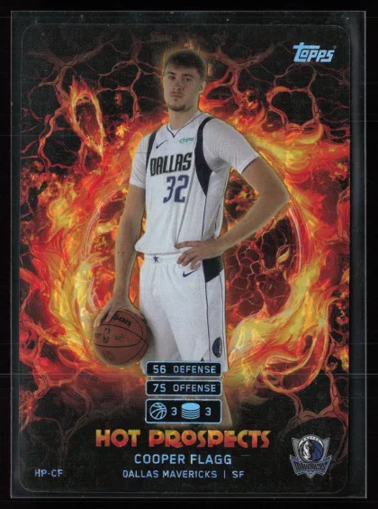 2025 2025-26 Topps Match Attax Cooper Flagg Basketball card — Front