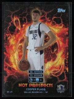 2025 2025-26 Topps Match Attax Cooper Flagg Basketball card front — Card Source Canada