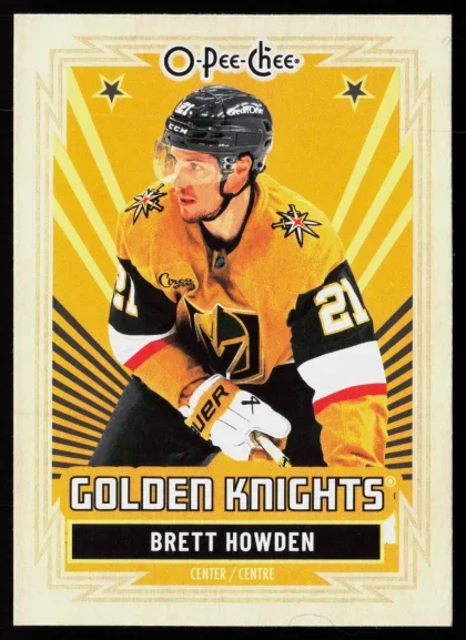 2025 2025-26 O-Pee-Chee Brett Howden Hockey card — Front