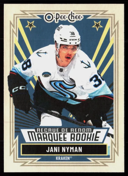 2025 2025-26 O-Pee-Chee Jani Nyman Hockey card — Front