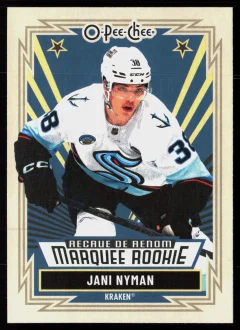 2025 2025-26 O-Pee-Chee Jani Nyman Hockey card front — Card Source Canada