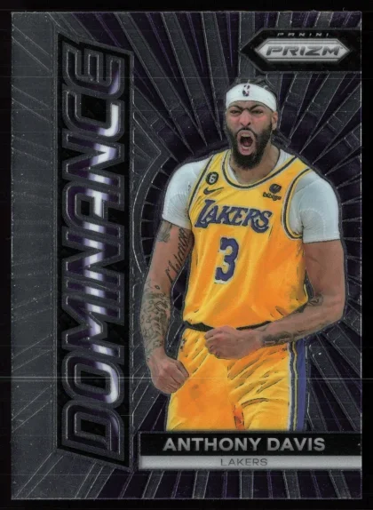 2023 2023-24 Panini Prizm Anthony Davis Basketball card — Front