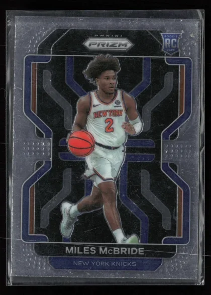 2021 2021-22 Panini Prizm Miles McBride Basketball card — Front