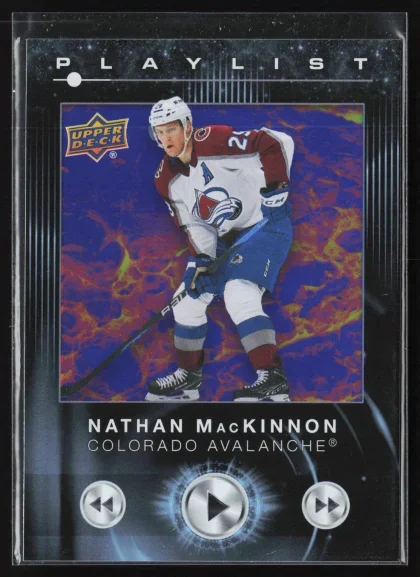 2024 2024-25 Upper Deck Nathan MacKinnon Hockey card — Front