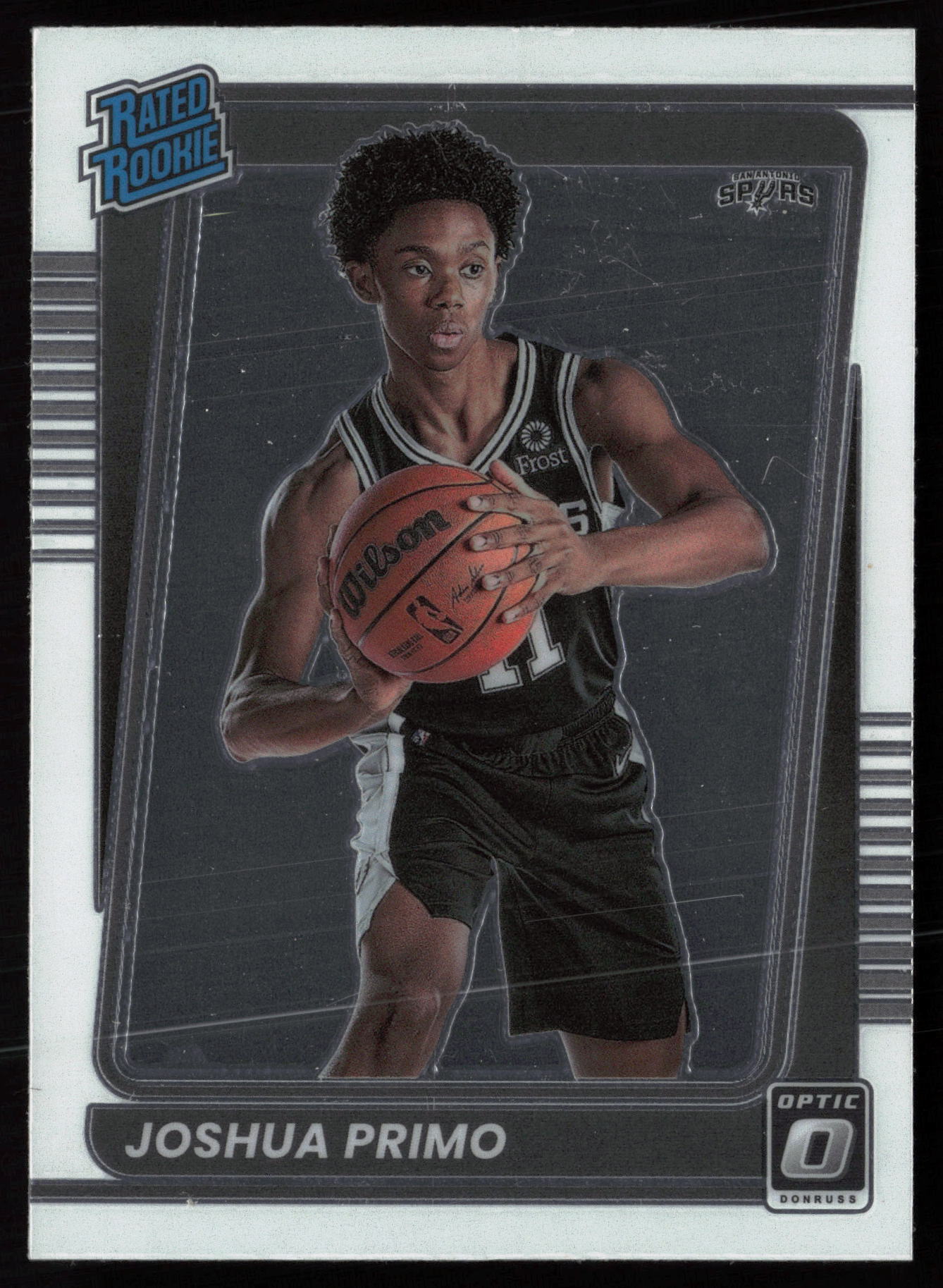 2021 2021-22 Donruss Optic Joshua Primo Basketball card front — Card Source Canada