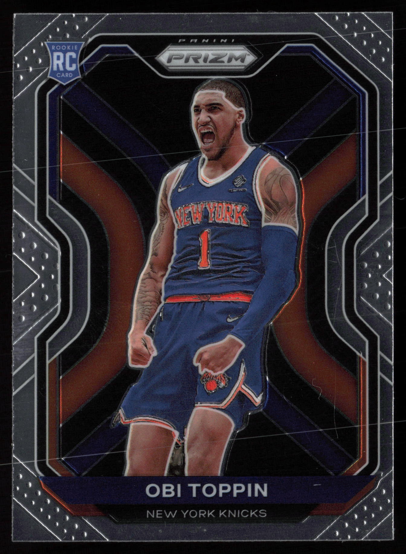 2020 2020-21 Panini Prizm Obi Toppin Basketball card front — Card Source Canada