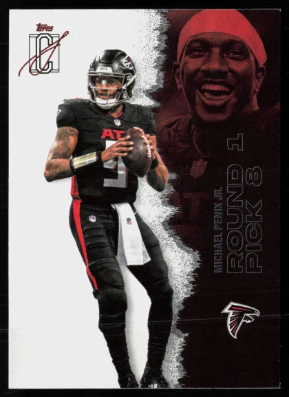 2025 2025 Topps Signature Class Michael Penix Jr. Football card — Front
