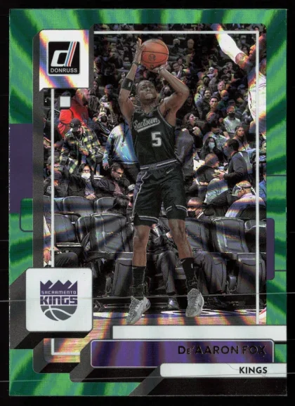 2022 2022-23 Donruss De'Aaron Fox Basketball card — Front