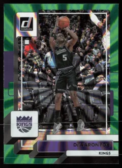 2022 2022-23 Donruss De'Aaron Fox Basketball card front — Card Source Canada
