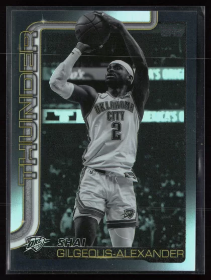 2025 2025-26 Topps Shai Gilgeous-Alexander Basketball card — Front