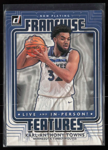 2020 2020-21 Donruss Karl-Anthony Towns Basketball card — Front