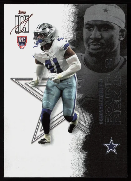 2025 2025 Topps Signature Class Donovan Ezeiruaku Football card — Front