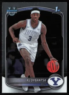 2025 2025-26 Bowman AJ Dybantsa Basketball card front — Card Source Canada