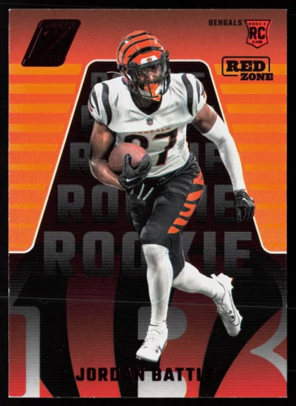 2023 2023 Panini Zenith Jordan Battle Football card — Front