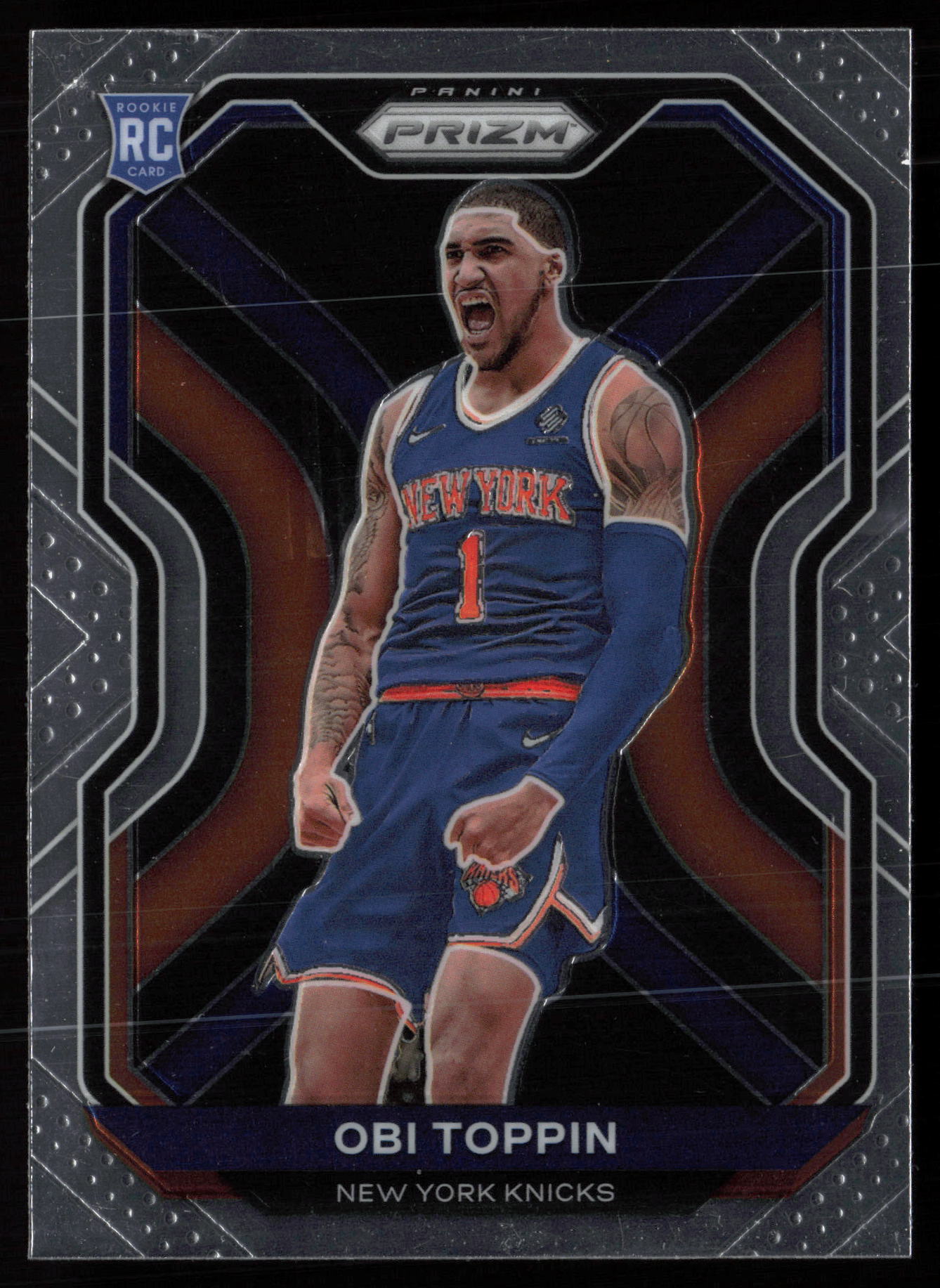2020 2020-21 Panini Prizm Obi Toppin Basketball card front — Card Source Canada