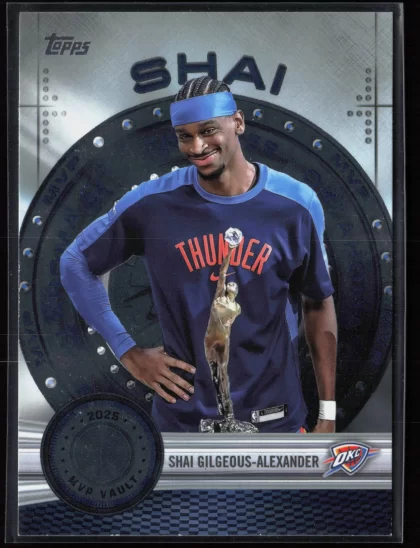 2025 2025-26 Topps Shai Gilgeous-Alexander Basketball card — Front