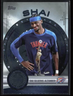 2025 2025-26 Topps Shai Gilgeous-Alexander Basketball card front — Card Source Canada