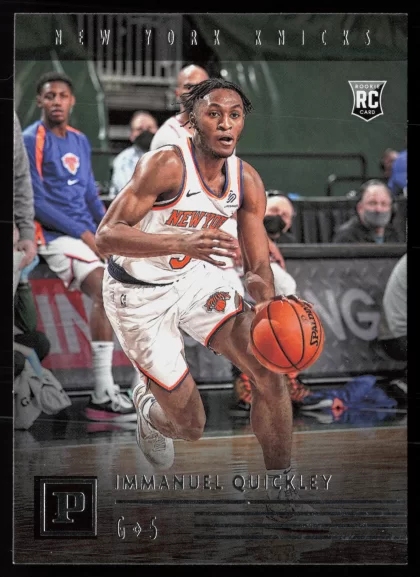 2020 2020-21 Panini Chronicles Immanuel Quickley Basketball card — Front