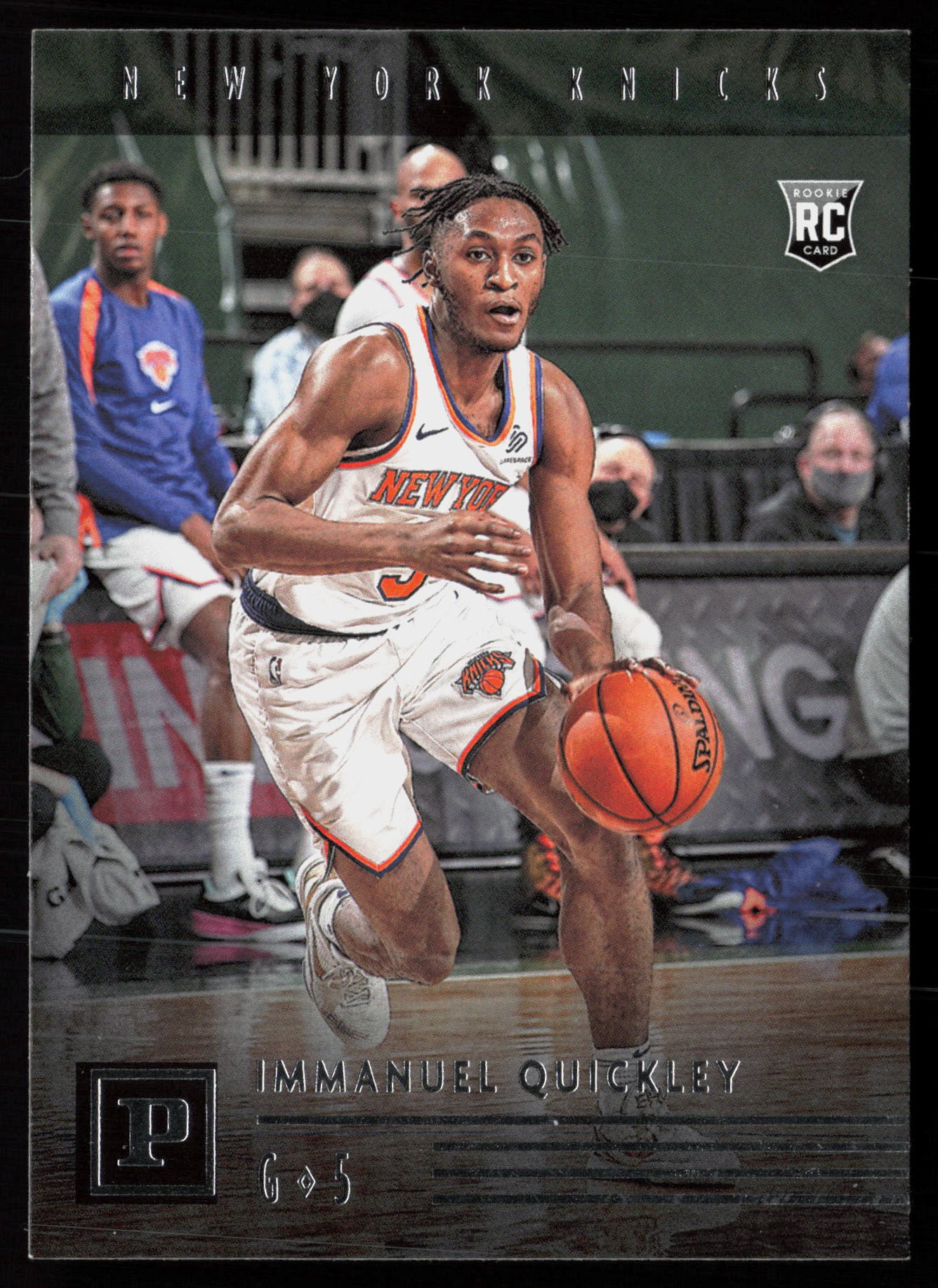 2020 2020-21 Panini Chronicles Immanuel Quickley Basketball card front — Card Source Canada