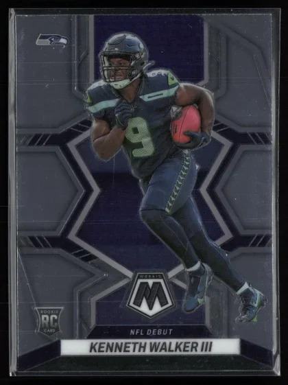 2022 2022 Panini Mosaic Kenneth Walker III Football card — Front