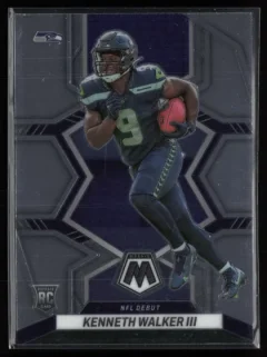2022 2022 Panini Mosaic Kenneth Walker III Football card front — Card Source Canada