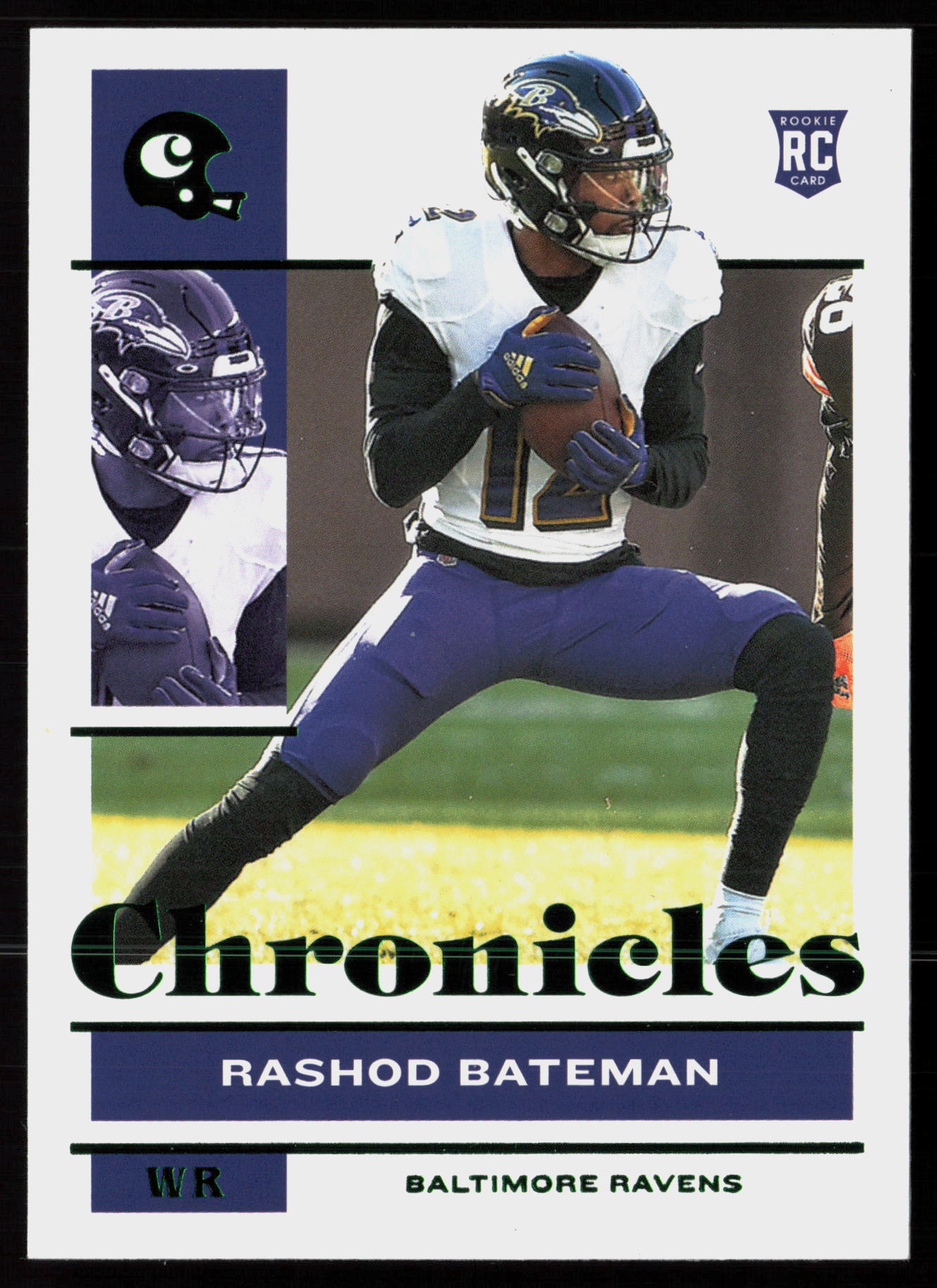 2021 2021 Panini Chronicles Rashod Bateman Football card front — Card Source Canada