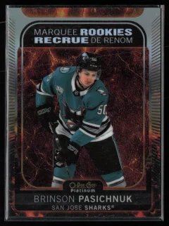 2021 2021-22 O-Pee-Chee Platinum Brinson Pasichnuk Hockey card front — Card Source Canada
