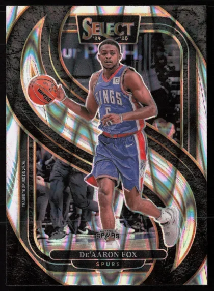 2024 2024-25 Panini Select De'Aaron Fox Basketball card — Front