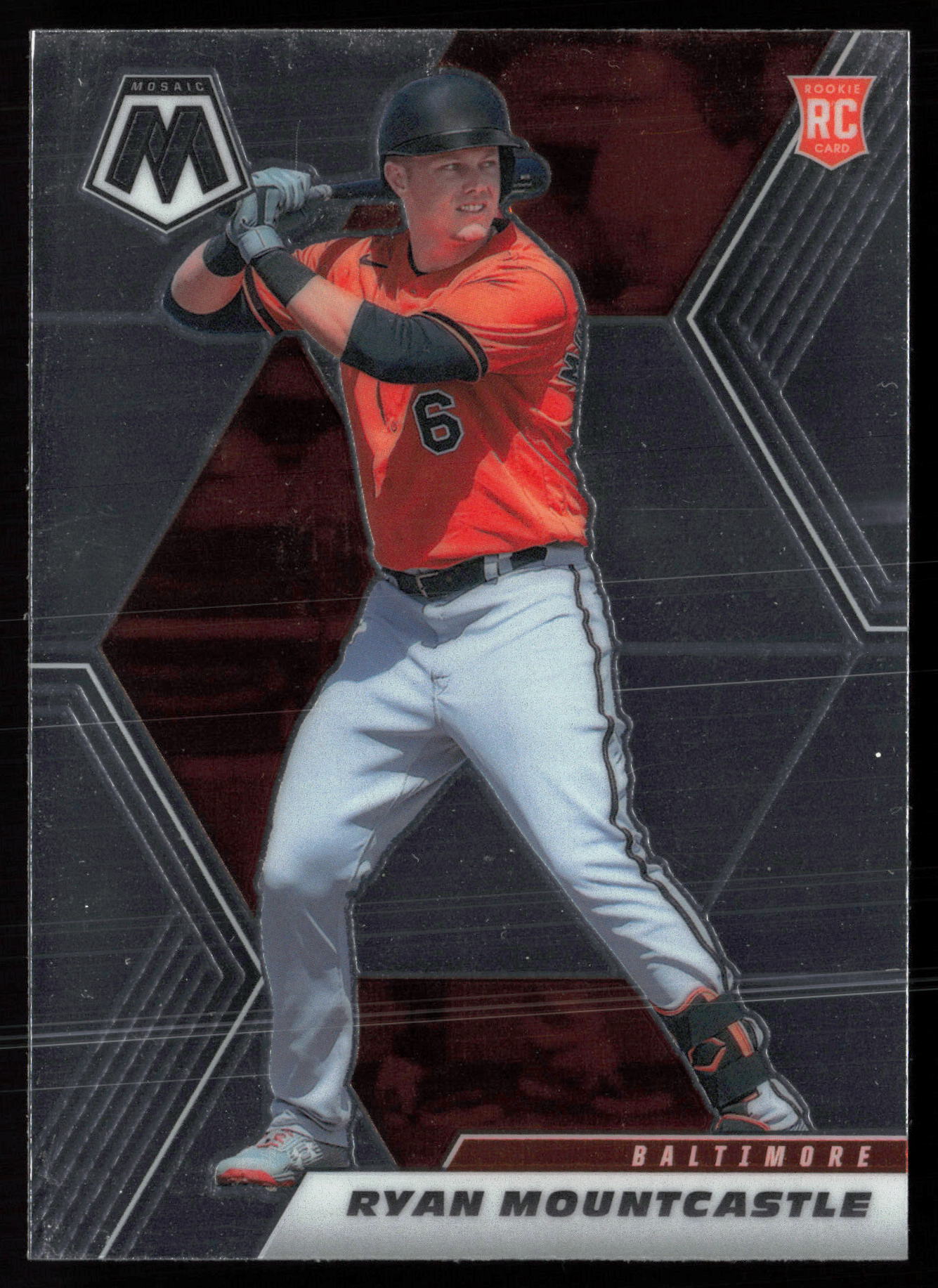 2021 2021 Panini Mosaic Ryan Mountcastle Baseball card front — Card Source Canada