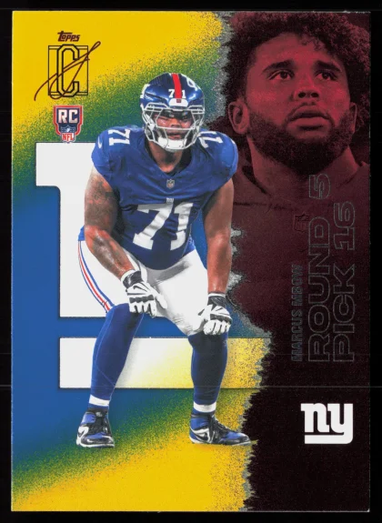 2025 2025 Topps Signature Class Marcus Mbow Football card — Front