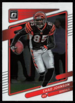 2021 2021 Donruss Optic Chad Johnson Football card front — Card Source Canada