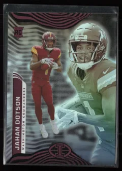 2022 2022 Panini Illusions Jahan Dotson Football card front — Card Source Canada