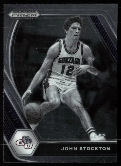 2021 2021 Panini Prizm Draft Picks John Stockton Basketball card — Front