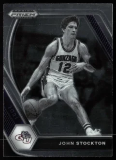 2021 2021 Panini Prizm Draft Picks John Stockton Basketball card front — Card Source Canada