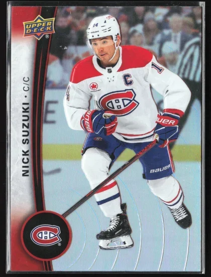 2025 2025-26 Upper Deck Tim Hortons Nick Suzuki Hockey card — Front