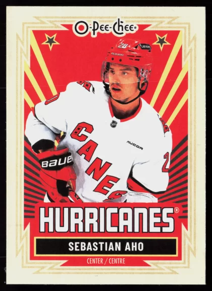 2025 2025-26 O-Pee-Chee Andrei Svechnikov Hockey card — Front