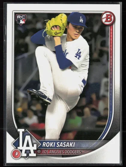 2025 2025 Bowman Roki Sasaki Baseball card — Front
