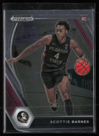 2021 2021 Panini Prizm Draft Picks Scottie Barnes Basketball card — Front
