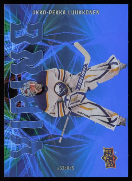 2025 2025-26 Upper Deck Ukko-Pekka Luukkonen Hockey card — Front