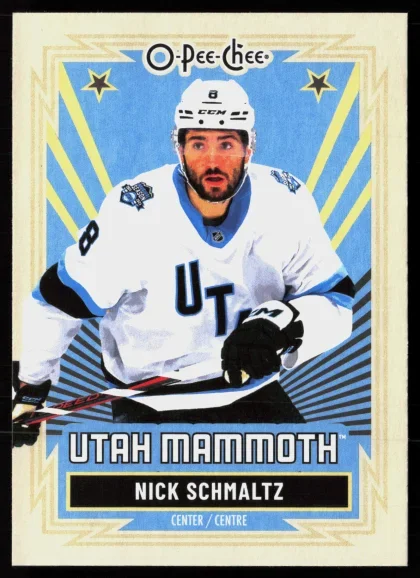 2025 2025-26 O-Pee-Chee Nick Schmaltz Hockey card — Front